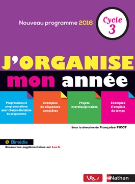 Image de J’organise mon année - Cycle 3