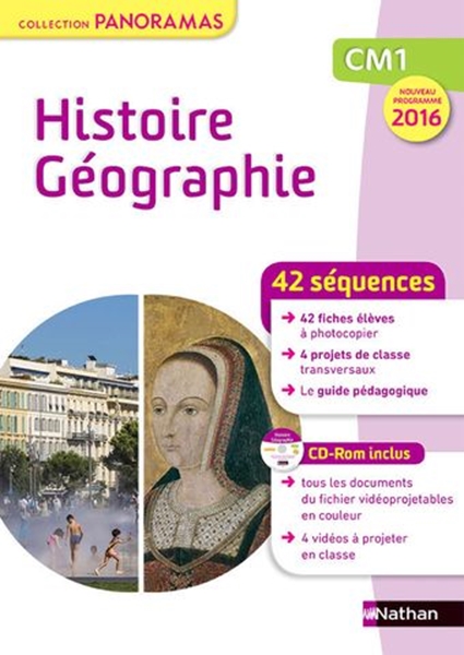 Image sur Panorama - Histoire Géographie - Fichier - CM1 + CD