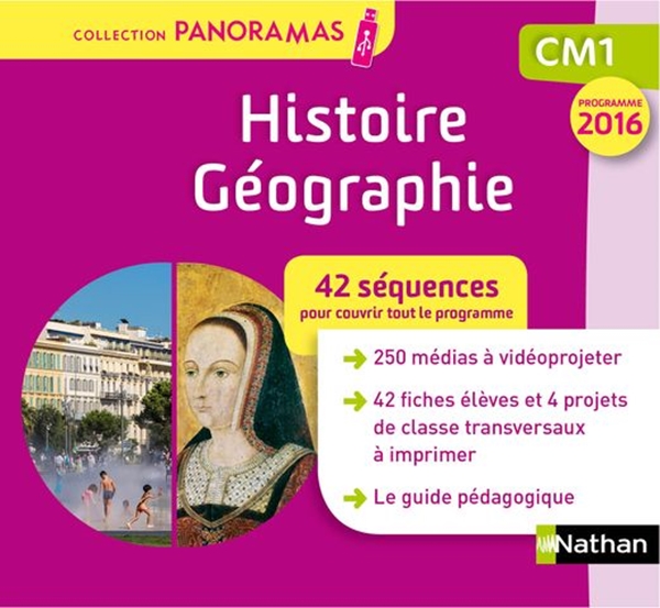 Image sur Panoramas - Histoire Géographie Clé CM1 2019