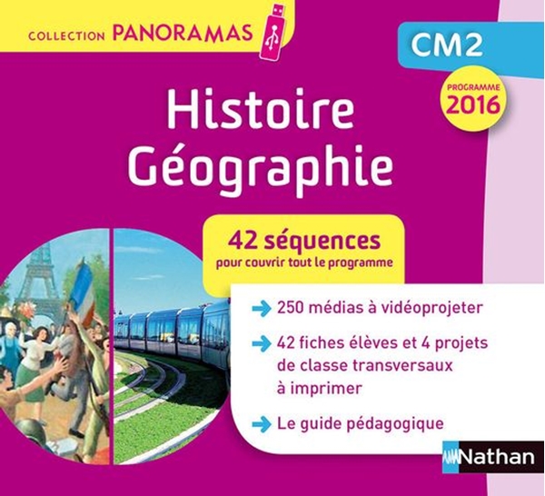 Image sur Panoramas - Histoire Géographie - Clé USB CM2 2019