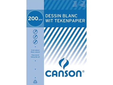 Image de Papier dessin Canson 200 g A3, les 250