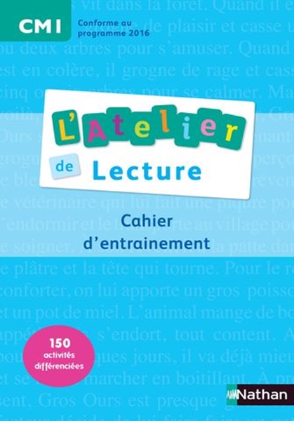 Image sur PCF - Atelier lecture - 5 exemplaires cahier CM1