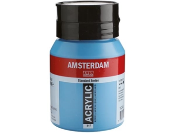 Image de Peinture acrylique Amsterdam 500 ml Bleu royal