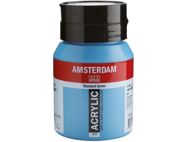 Image sur Peinture acrylique Amsterdam 500 ml Bleu royal