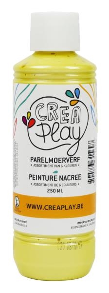 Image sur Peinture nacrée 250 ml jaune