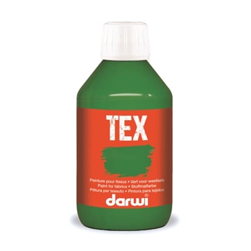 Image de Peinture tissu vert 250 ml