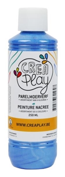 Image de Peinture nacrée 250 ml bleu