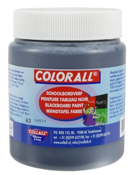 Image de Peinture noire pour tableau, 250 ml