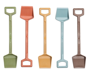 Image de Pelles en bioplastique, h.53 cm, lot de 5