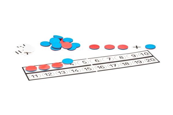 Image sur Planches de numérotation avec jetons bicolores