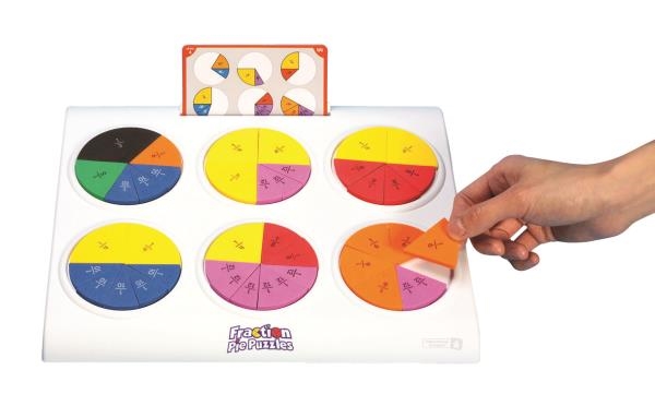 Image sur Puzzles tartes de fractions