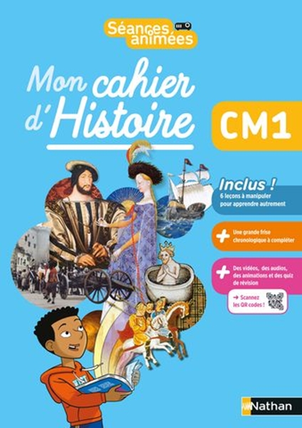 Image sur Séances animées - Mon cahier d'histoire CM1