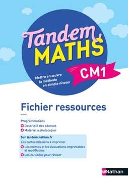 Image de Tandem Maths CM1 - Fichier ressources