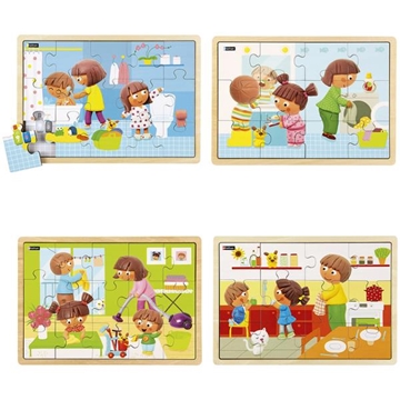 Image de Puzzles bois - Tout propre!