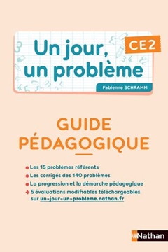 Image de Un jour, un problème CE2 - Guide pédagogique + Cahier élève PCF