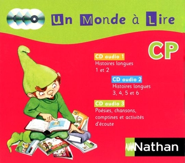 Image de Un monde à lire - kimamila CP - série rouge - 3 CD audio