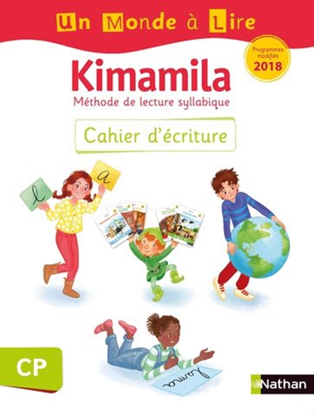 Image sur Un monde à lire - Kimamila - série blanche - cahier d'écriture CP 2019