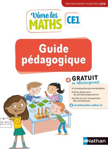 Image sur Vivre les maths - Guide pédagogique CE1 2019