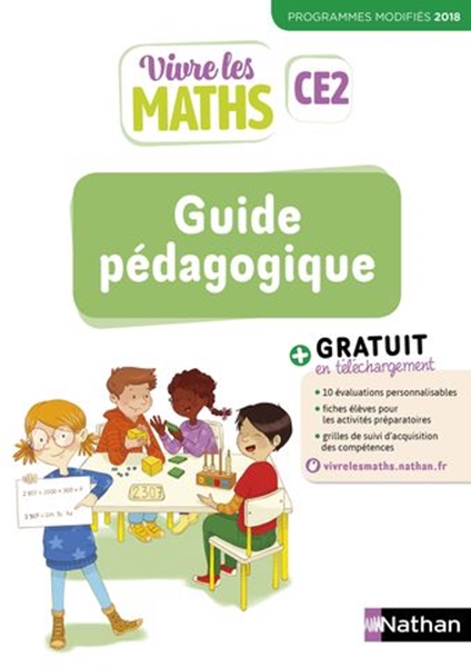 Image sur Vivre les Maths Guide pédagogique CE2 2019 - Programmes modifiées 2018