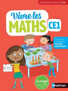 Image de Vivre les maths - Fichier élève DYS CE1 - 2020