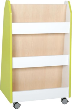 Image de Étagère-bibliothèque double face citron vert