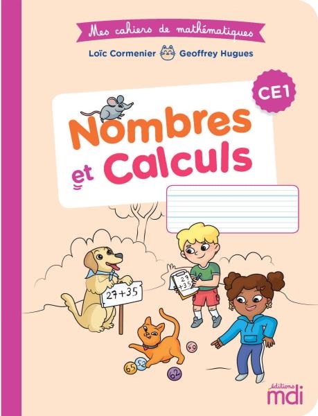 Image sur Mes cahiers de mathématiques - Cahier Nombres et Calcul 2e – 3e années (96p)