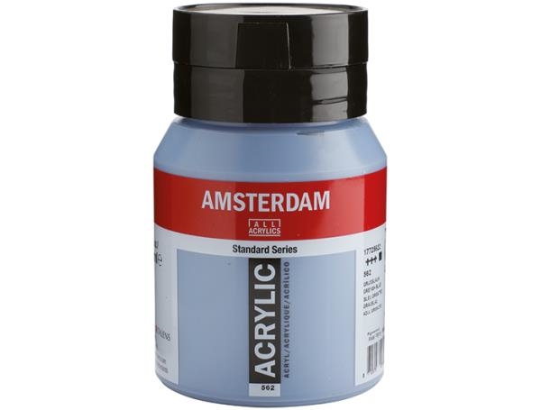 Image sur Peinture acrylique Amsterdam 500 ml Bleu grisâtre