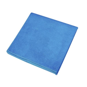 Image de Lavette microfibre bleue