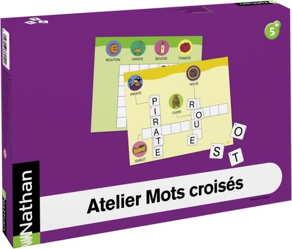 Image sur Atelier mots croisés - 2 enfants