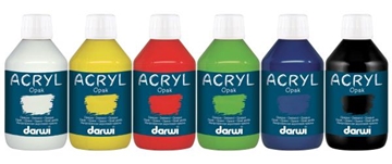 Image de Darwi Acryl opak 6 x 250 ml - couleur de base