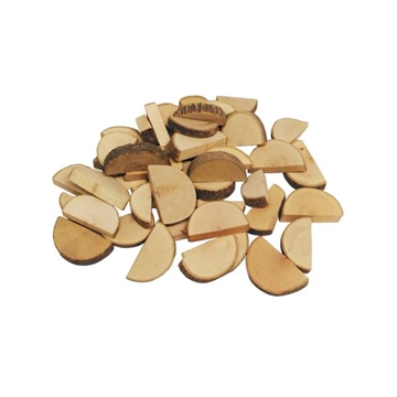 Image de Demi-ronds en bois, sachet de 150