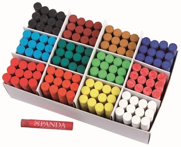 Image de Pastels à l'huile Panda Talens, classpack de 144