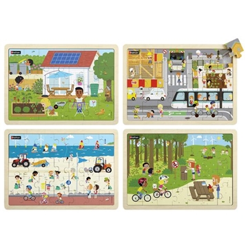 Image de Eco-citoyens - Puzzles bois