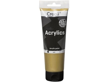 Image de Creall acrylics metallic 250 ml Or clair