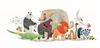 Image sur Puzzle la parade des animaux