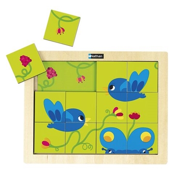 Image de Puzzle magiq.-Oiseaux Papillon