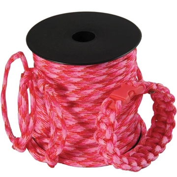 Image de Corde pour macramé rose