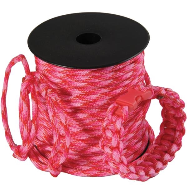 Image sur Corde pour macramé rose