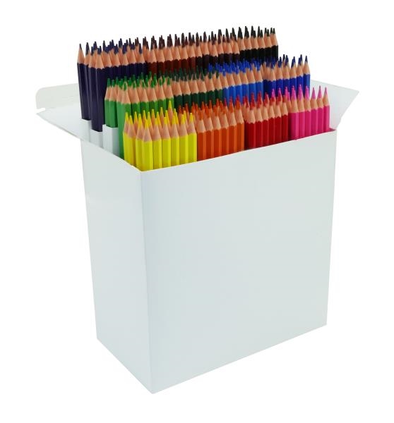 Image sur Crayons de couleur sans bois, classpack de 288