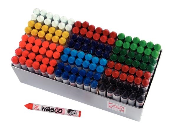 Image sur Crayons à la cire Wasco, le classpack de 144