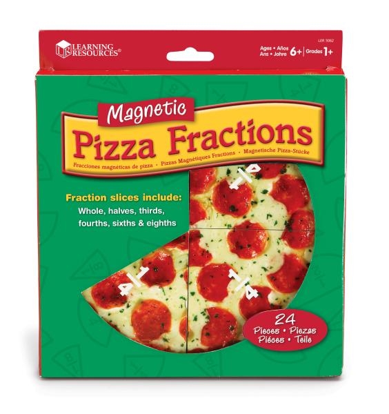 Image sur Jeu magnétique de fractions les pizzas