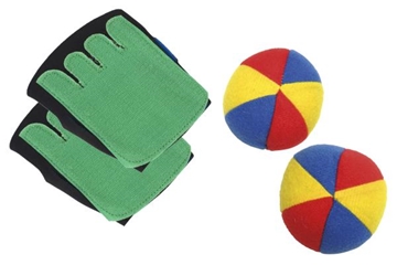 Image de Gants velcro et balles soft