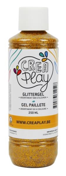 Image sur Gel pailleté 250 ml or