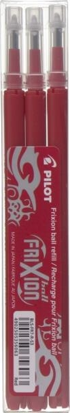 Image sur Recharges roller Frixion 0.7 rouge, les 3