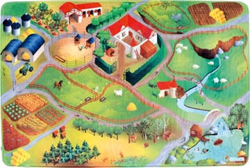 Image de Tapis de jeu 3D "La Ferme"