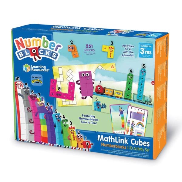 Image sur MathLink Cubes Numberblocks 1 – 10