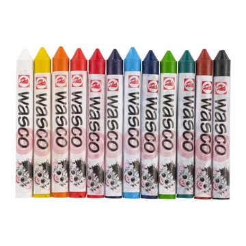 Image de Crayons à la cire Wasco, la boîte de 12