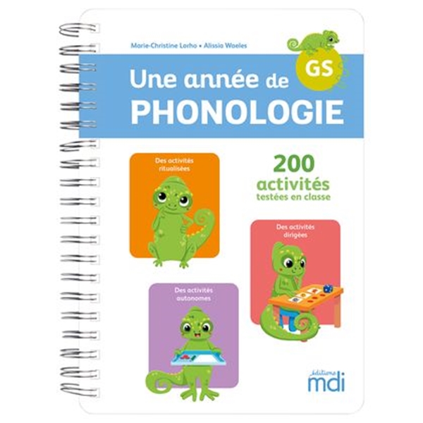 Image sur Guide D'Activités - Une Année de Phonologie GS