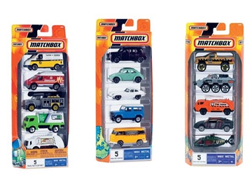 Image de Voitures classiques Matchbox, les 5