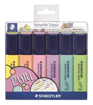 Image de Marqueurs surligneurs Staedtler Pastel Color